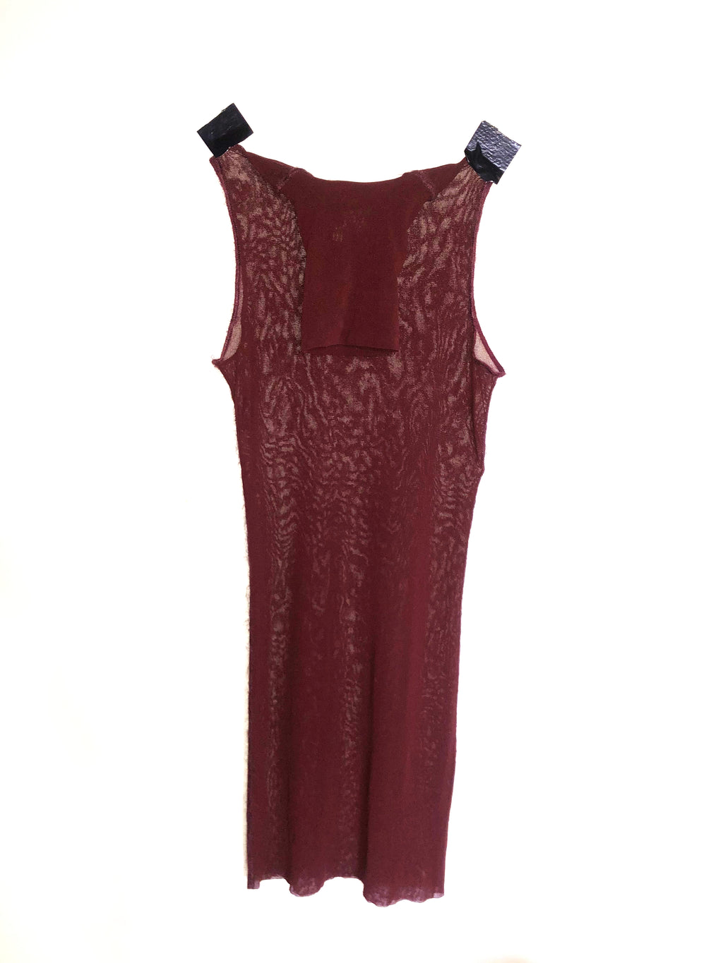 Jean Paul Gaultier Turtleneck Mesh Dress