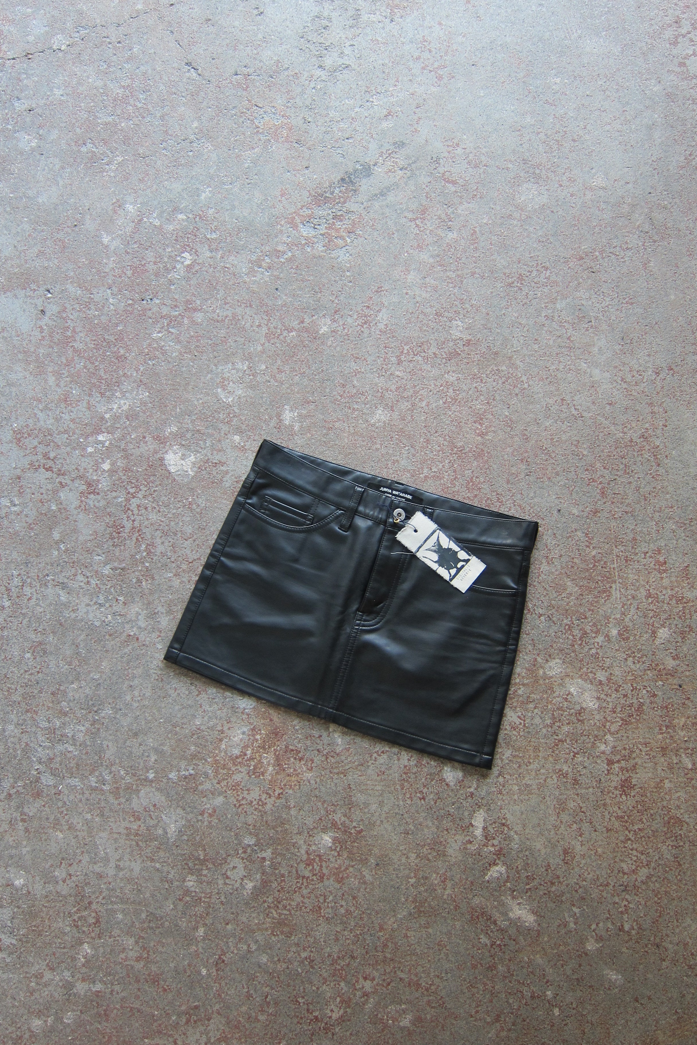 Junya Watanabe Leather Skirt