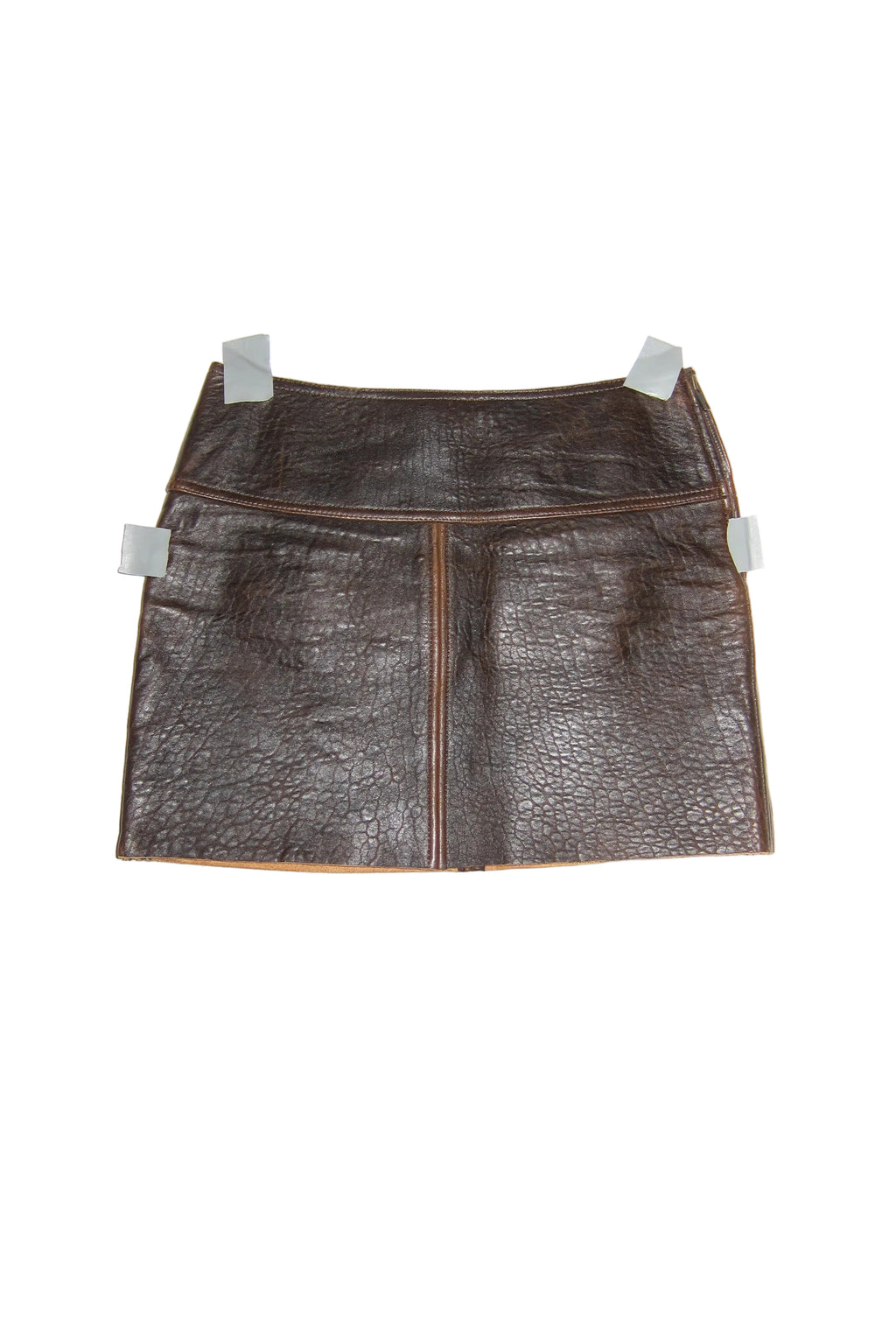 DKNY Leather Skirt