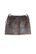 DKNY Leather Skirt