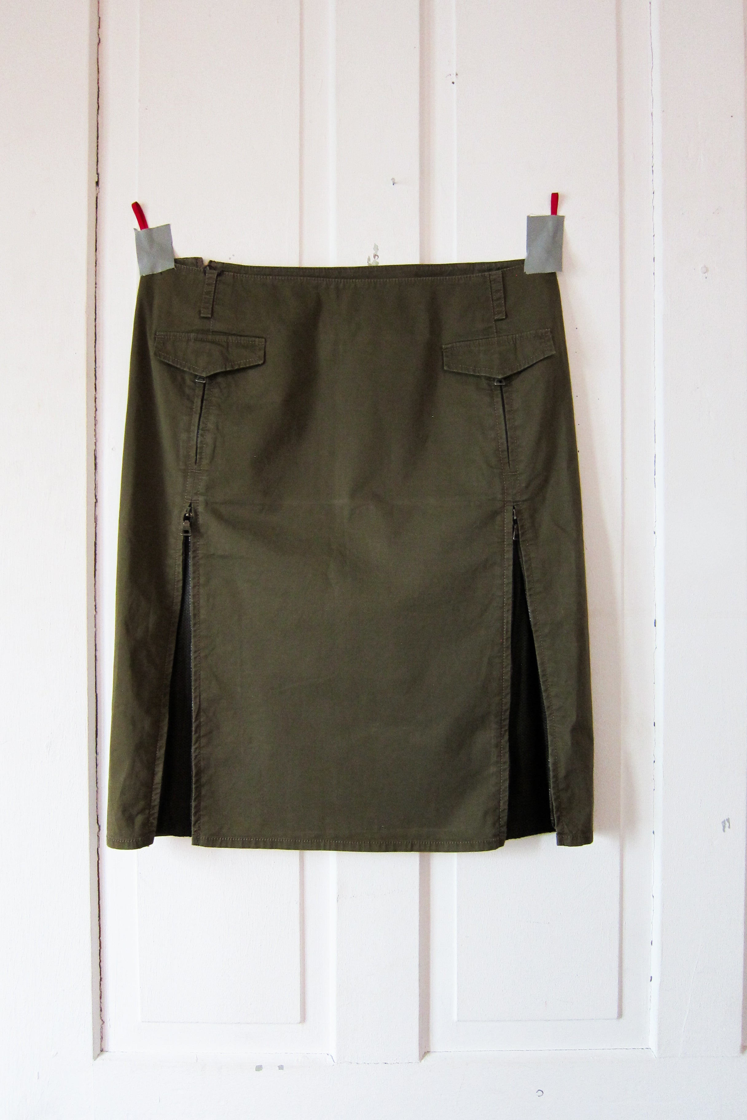 Prada Khaki Skirt