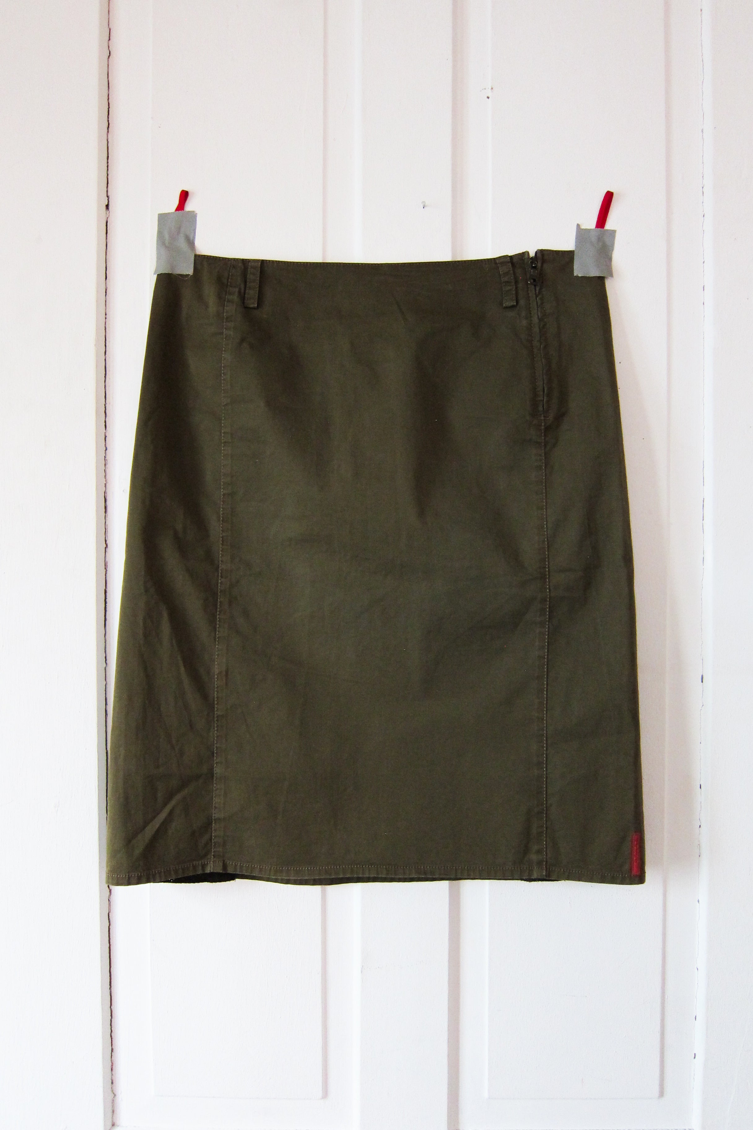 Prada Khaki Skirt